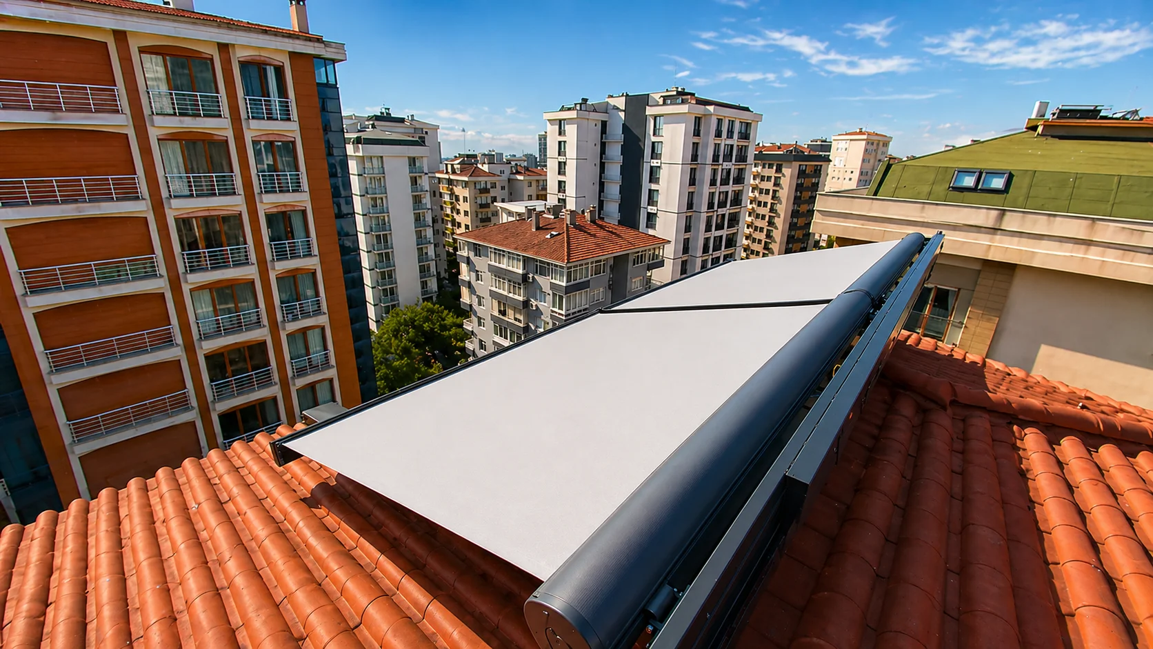 Ceiling Zip Screen