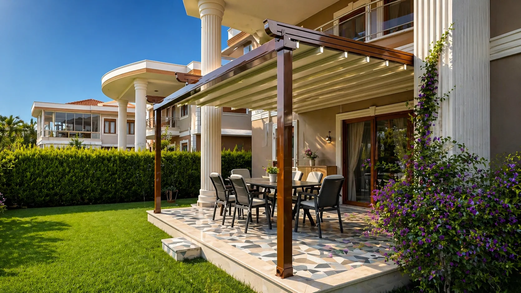 Fabric Pergola Systems