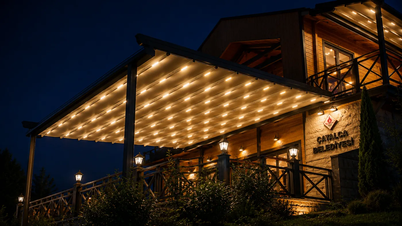 Çatalca Municipality — Pergola System Project